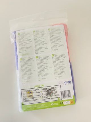 10 toalhitas reutilizáveis Bambino Mio