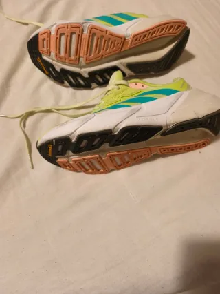 Zapatillas Adidas Mujer Verde y Turquesa