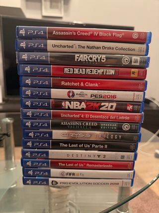 Lote Juegos PS4