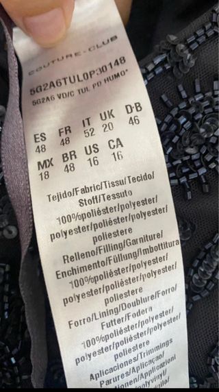 Vestido de fiesta gris plateado