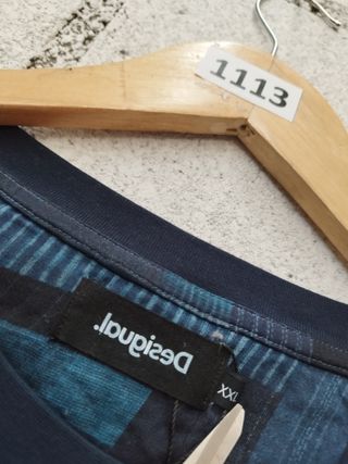 Camiseta Desigual Manga Larga Hombre