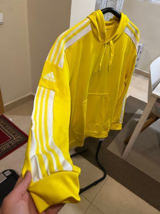 Sudadera Adidas Squadra 21 XL Amarilla