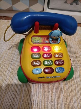 Teléfono Vtech Súper Rodófono Juguete