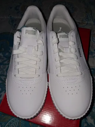 Zapatillas Puma Blancas Mujer