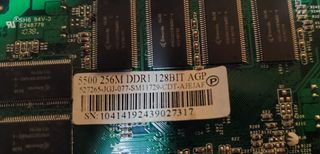 Tarjeta Gráfica Nvidia FX 5500 AGP 8X 256MB