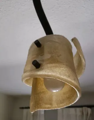 Lámpara de techo forja 3 luces