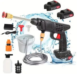 Idropulitrice 24V con 2 batterie e accessori