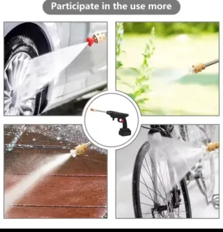 Idropulitrice 24V con 2 batterie e accessori