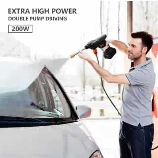 Idropulitrice 24V con 2 batterie e accessori