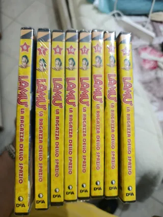 Lamù DVD Serie Animata - Volumi 6,8,16,17,18,19,20
