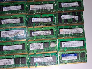 Lote 18 RAM 512MB DDR2 SODIMM