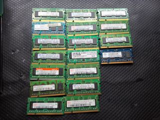 Lote 18 RAM 512MB DDR2 SODIMM