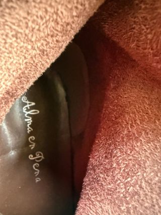 Stivaletti Alma en Pena Beige Camoscio