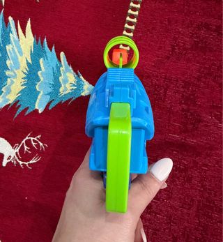 Pistola Nerf Scoutfire Azul y Naranja de juguete