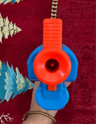 Pistola Nerf Scoutfire Azul y Naranja de juguete