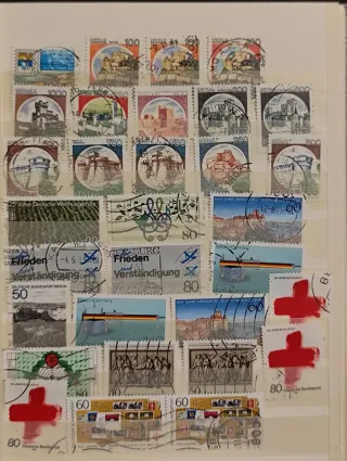 Sellos de varios países