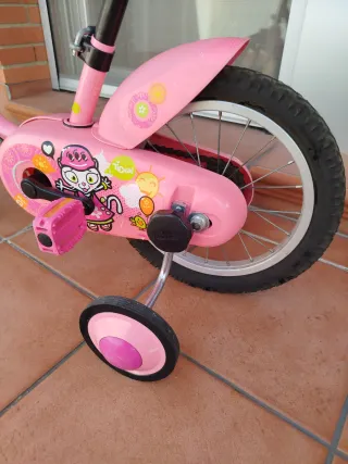 Bicicleta infantile 14' per ragazze 3-5 anni Castellar