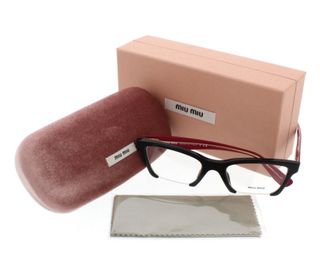 Gafas Miu Miu Negras y Rojas