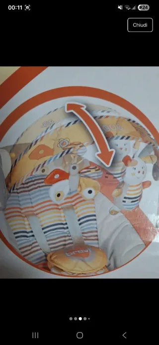 Altalena Brevi per neonato