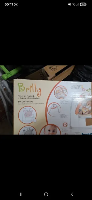 Altalena Brevi per neonato