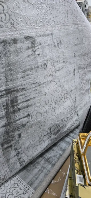 Alfombra turca de terciopelo y tela