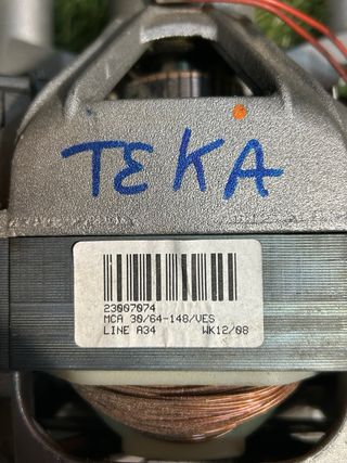 Motor lavadora Teka