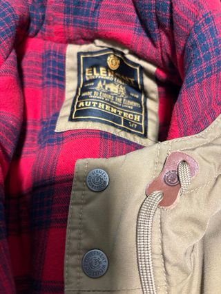 Abrigo Element Talla S Hombre