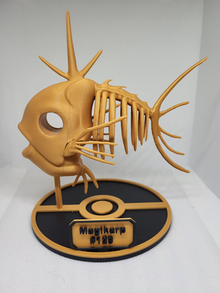 Esqueleto Magikarp Pokemon #129