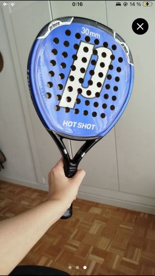 Palas de pádel Wilson y Prince iniciación