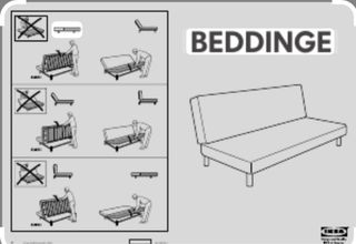 Sofá Cama Ikea Verde Tela