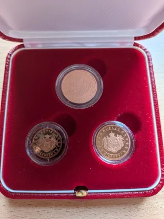Mónaco 2005 Juego Céntimos Proof