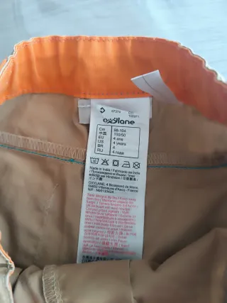 Conjunto Decathlon talla 4 Quechua