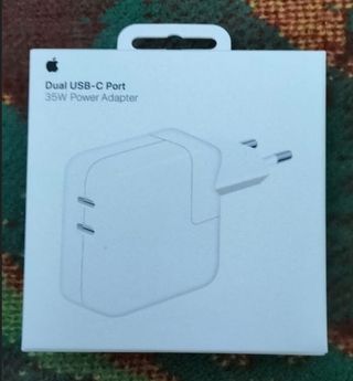 iphone cargador Magsafe+Adaptador Apple 35W 2USB-C