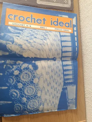 2 Revistas antigas Crochet Ideal