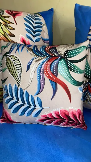 Fundas Salón Marroquí Tela y Terciopelo