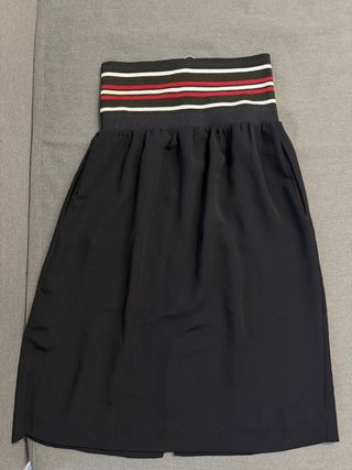 Falda Zara Talla M Rayas