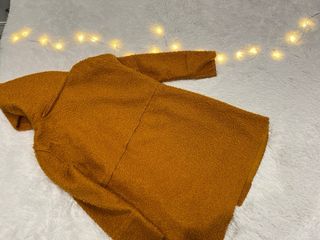 Abrigo italiano lana oversize