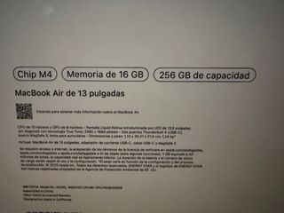 MacBook Air 13 Plata/Gris Espacial