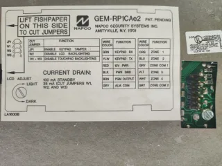 Central de Alarma Napco GEM-P3200
