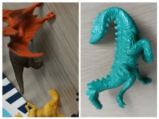 Lote de 11 dinosaurios de juguete