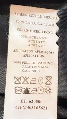 Cazadora Purificación García Lana 100% T/S-M