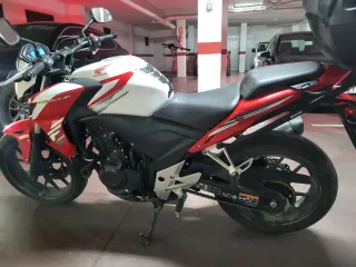 Honda CB 500 F Roja y Blanca
