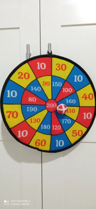 Juego Diana Velcro Infantil