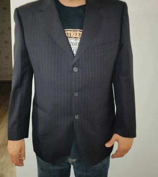 (SOLO por envío) Americana Emidio Tucci negro