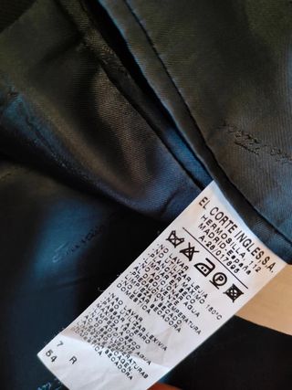 (SOLO por envío) Americana Emidio Tucci negro