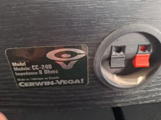 Sistema Home Cinema Yamaha + Cerwin Vega 5.0