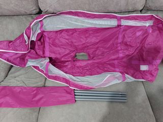 Parque cuna infantil rosa