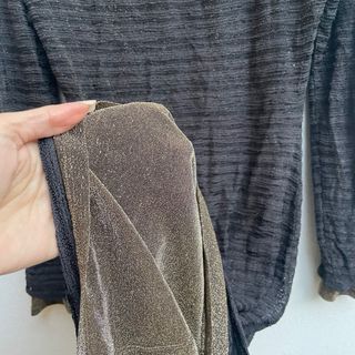 Vestito Missoni donna nero e oro