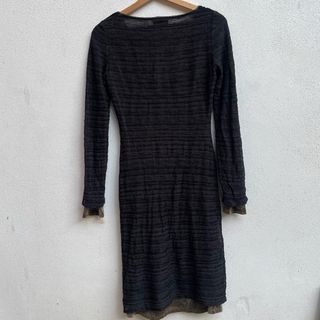 Vestito Missoni donna nero e oro
