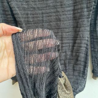 Vestito Missoni donna nero e oro